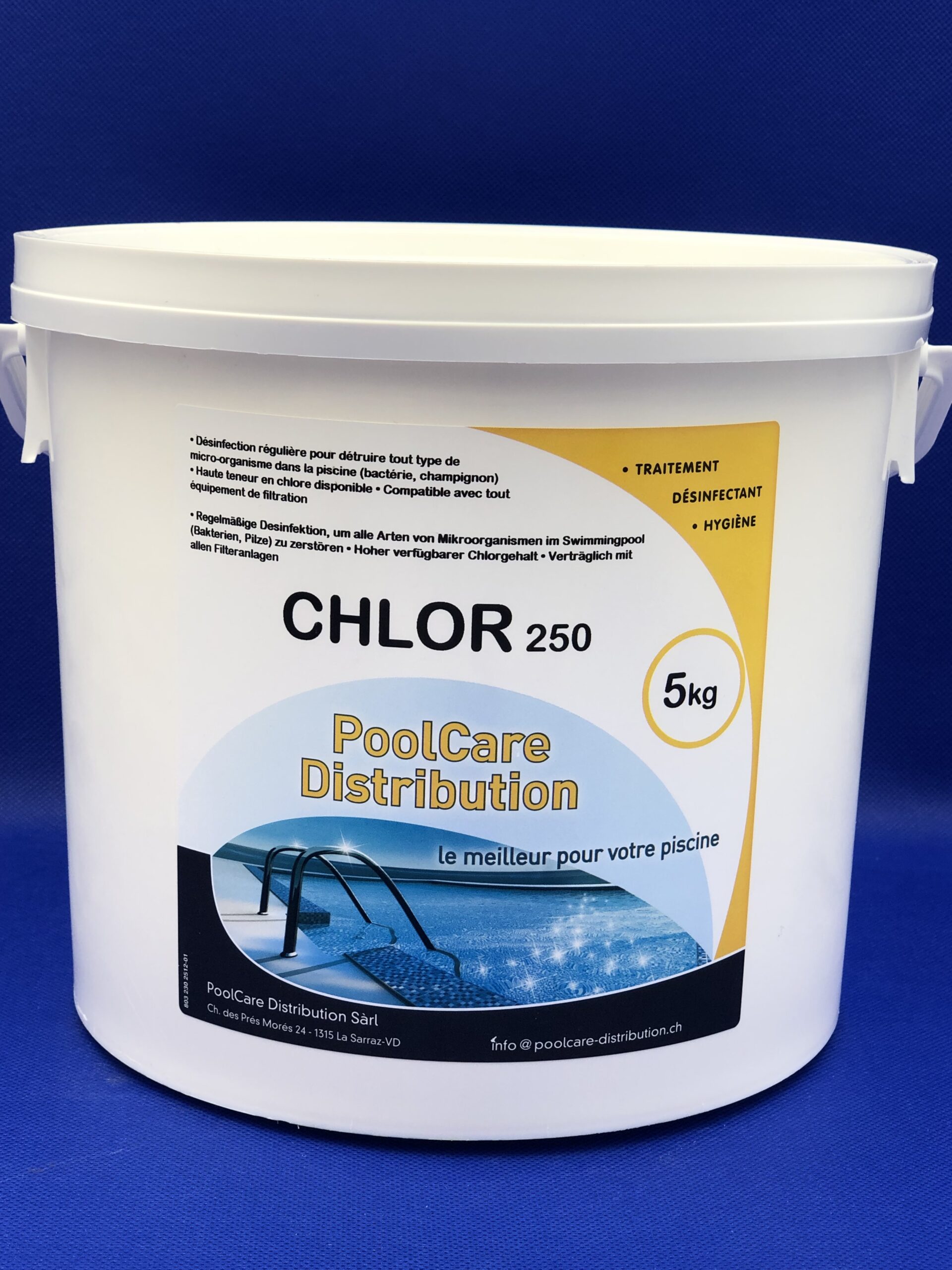 Chlore 250 multifonctions en Galet - 5kg - Alizé Piscine